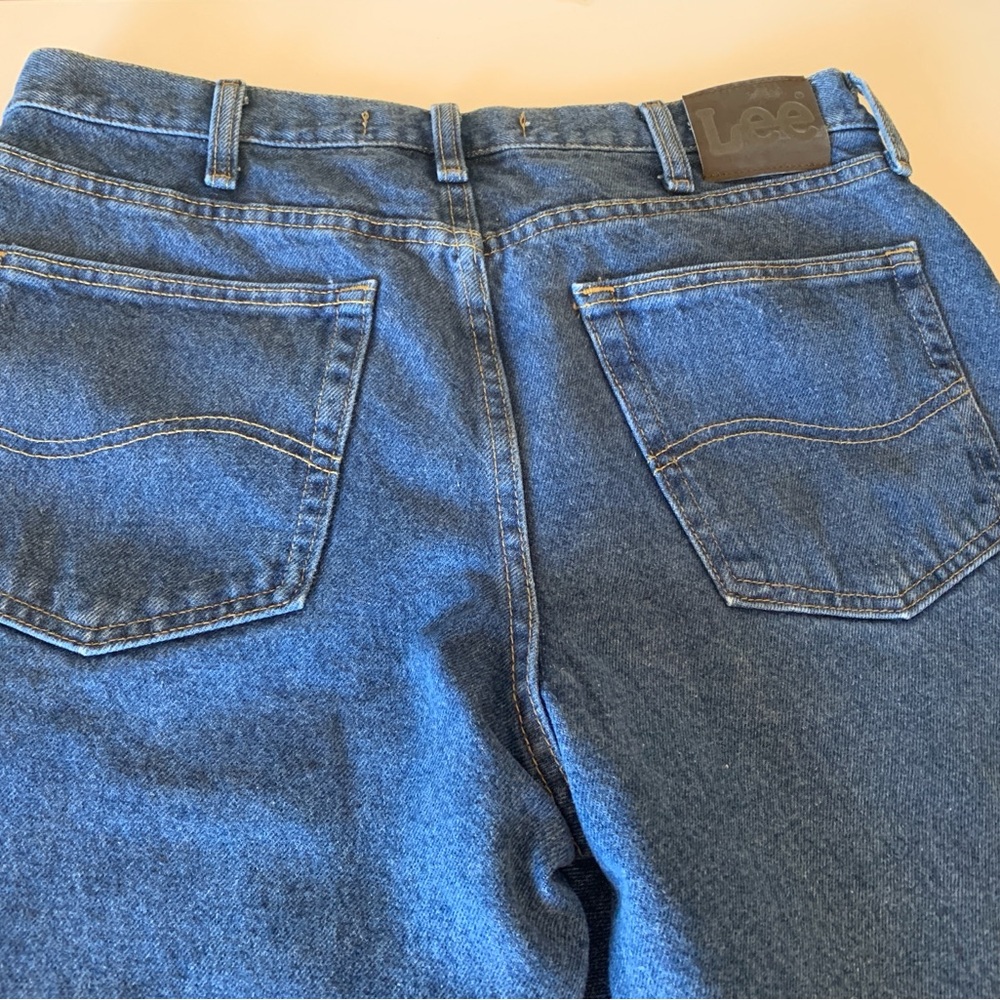 Lee Men’s Regular Fit Straight Leg Jeans - Picture 2 of 9